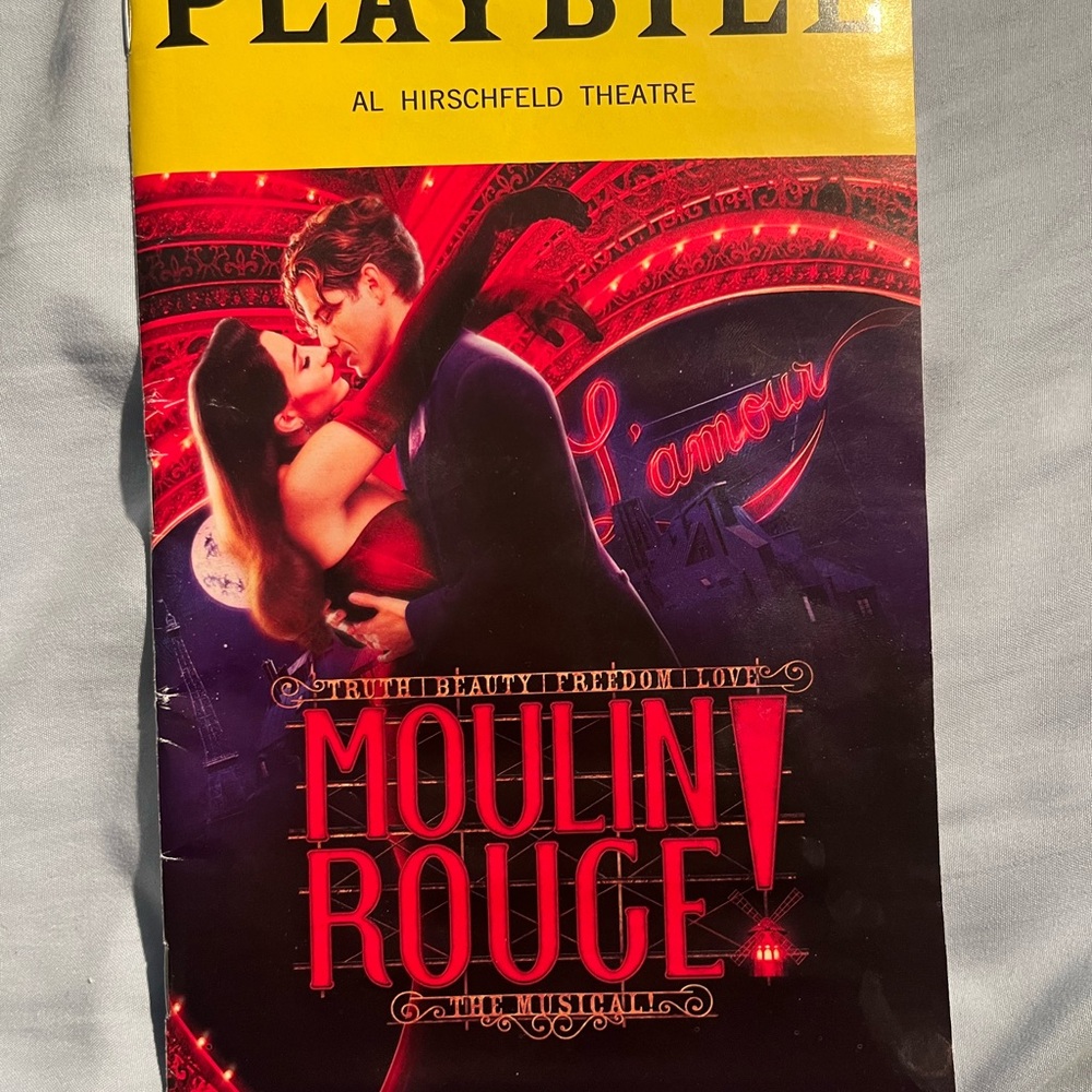 Moulin Rouge! The Musical – Special Edition Playbill